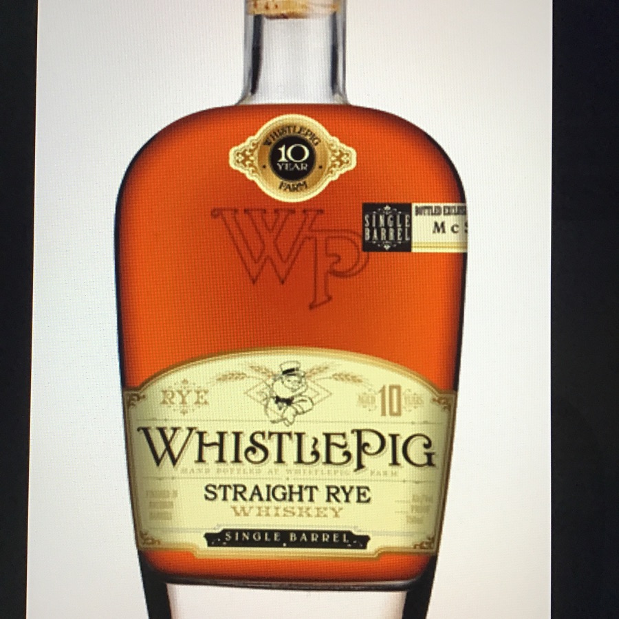 WhistlePig 13 Year Straight Rye Whiskey Single Barrel Select