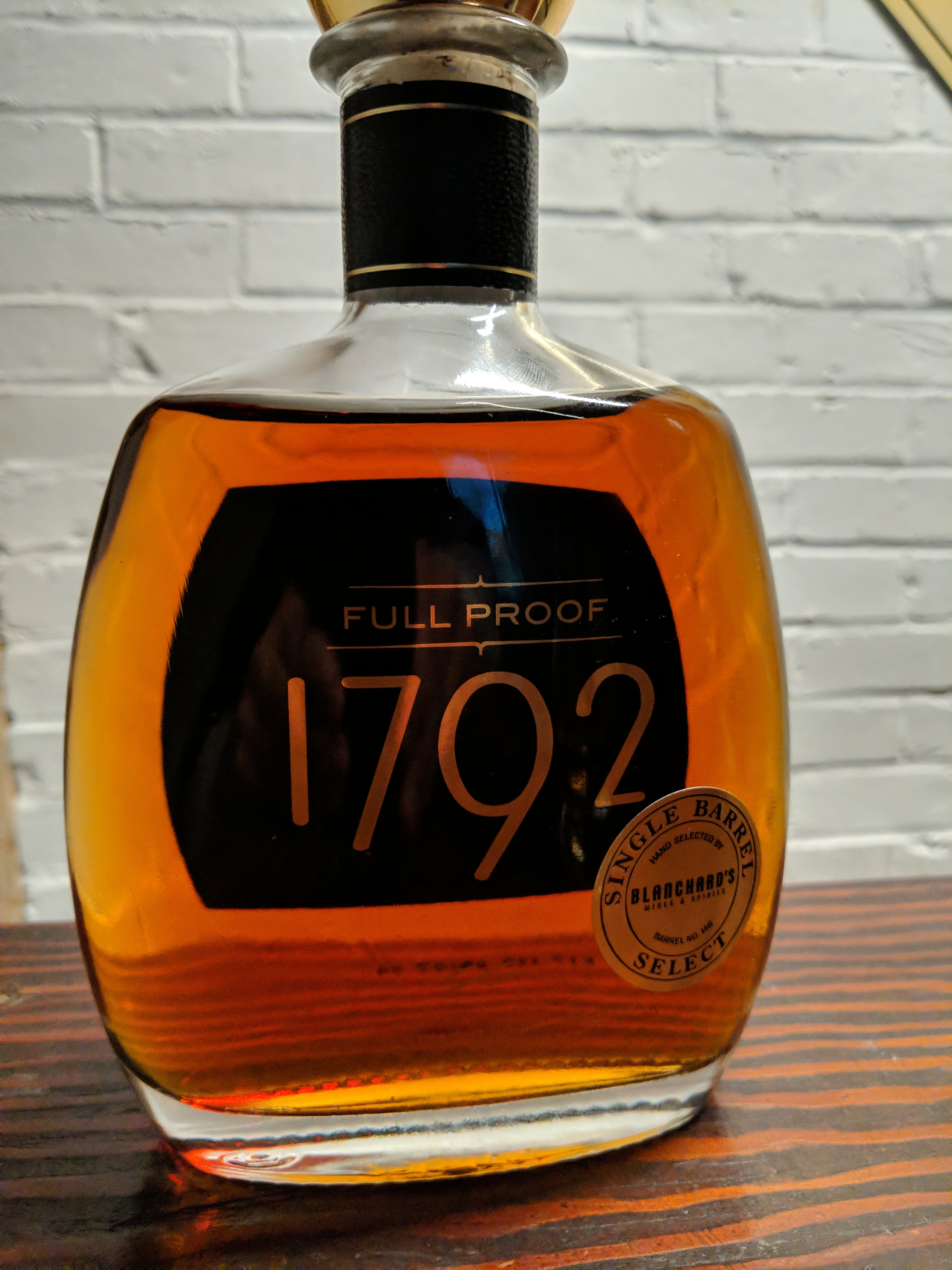 1792 Full Proof Straight Bourbon (barrel 146)