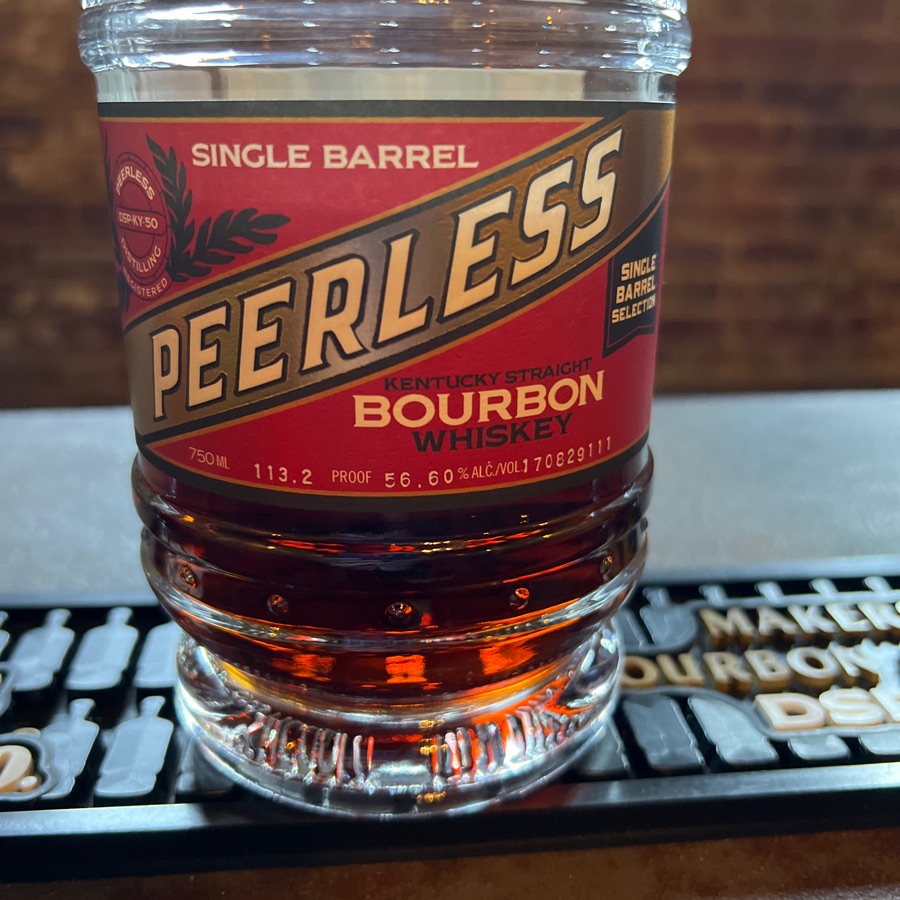 Peerless Single Barrel Bourbon Figgy Pudding