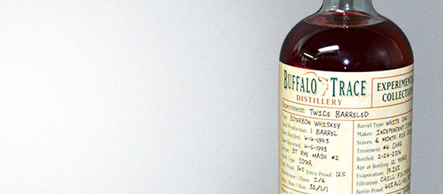 Buffalo Trace Experimental Collection Twice Barreled