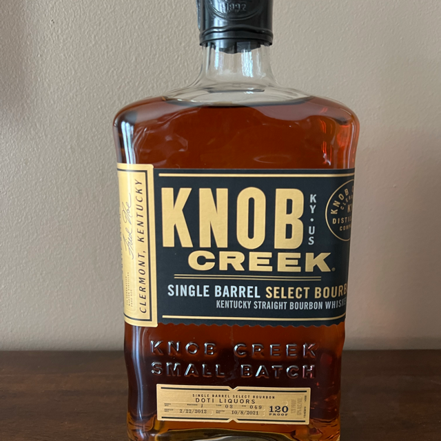 Knob Creek Single Barrel Doti Liquors Store Pick