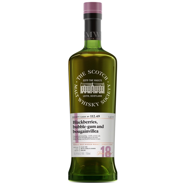 Blackberries, bubble-gum and bougainvillea 112.49 (SMWS)