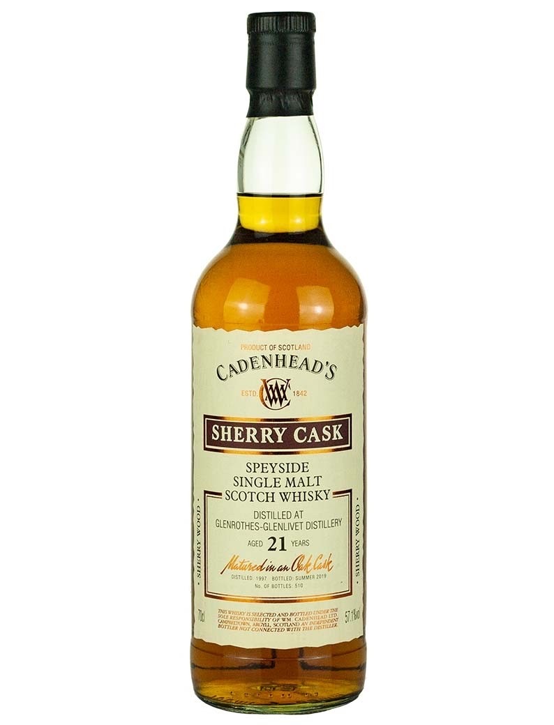 Glenrothes 1997 21 Year Sherry Cask Authentic Collection (Cadenhead's)