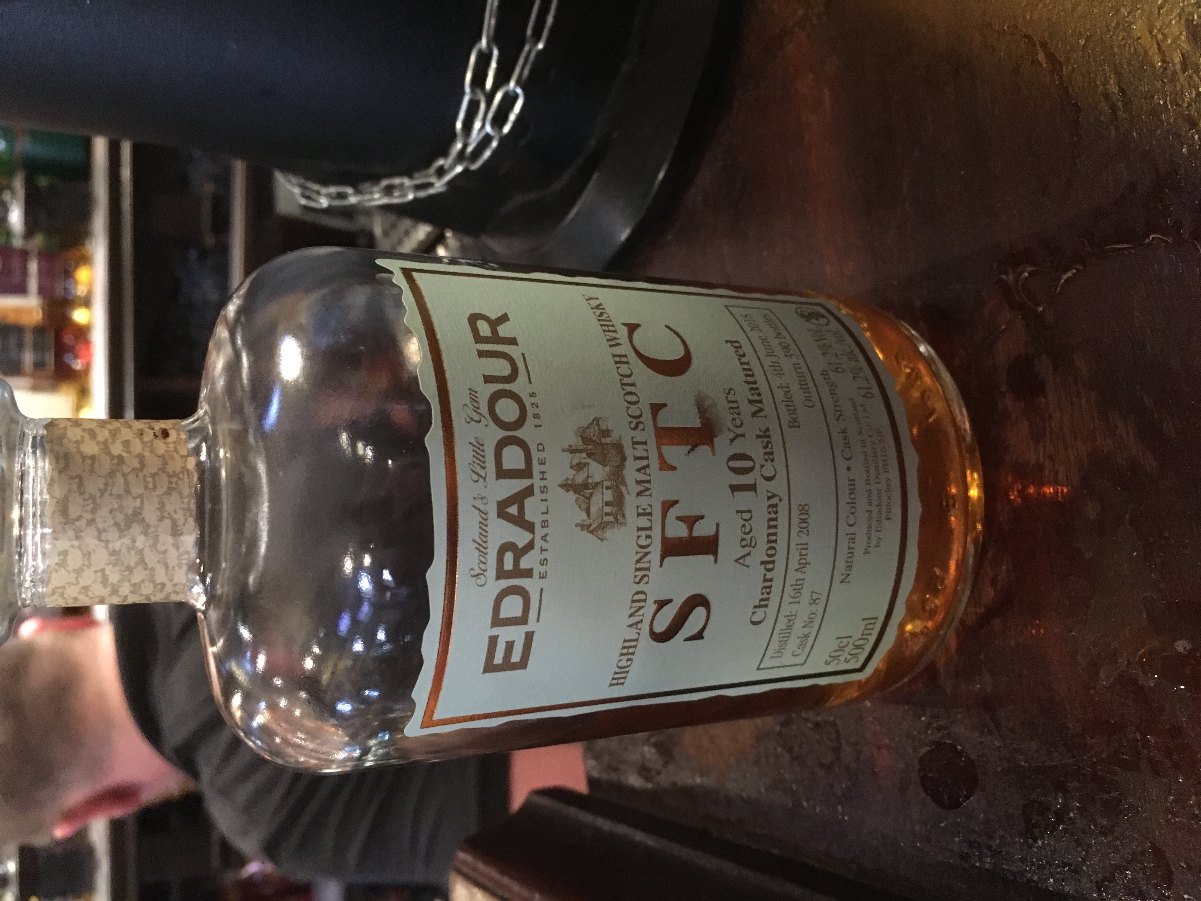 Edradour SFTC Chardonnay 10 Year