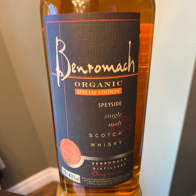 Benromach organic special edition
