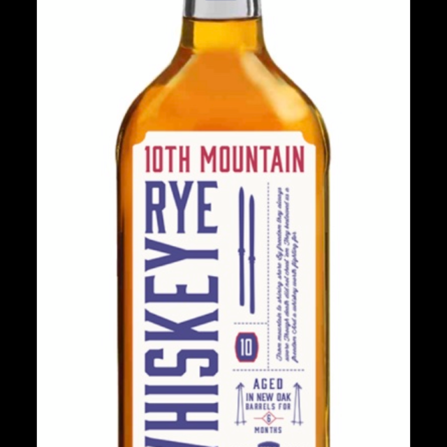 10th Mountain Cask Strength Rye