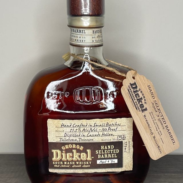George Dickel Hand Selected Barrel 9 Year (Breaking Bourbon)
