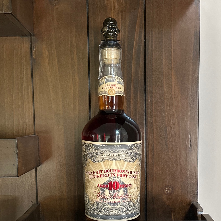World Whiskey Society Straight Bourbon Whiskey Finished in Port Cask