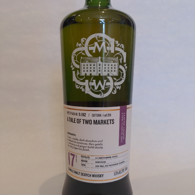 A Tale of Two Markets 9.192 (SMWS)