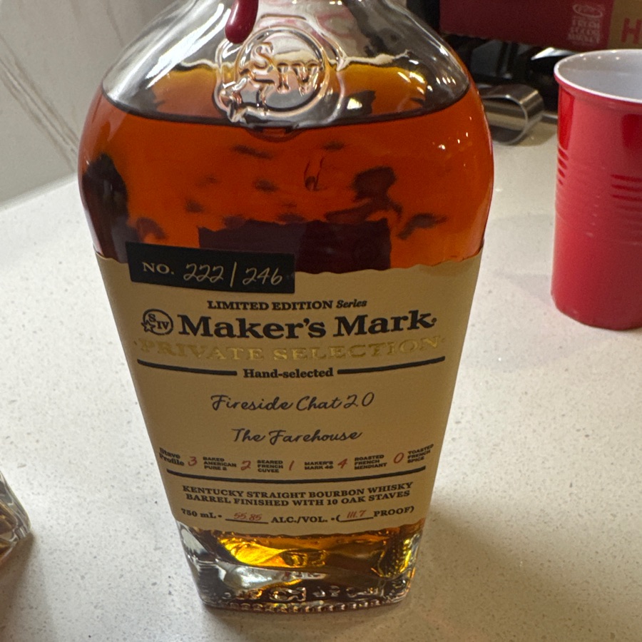 Maker's Mark Private Selection "Fireside Chat 2.0 The Farehouse"