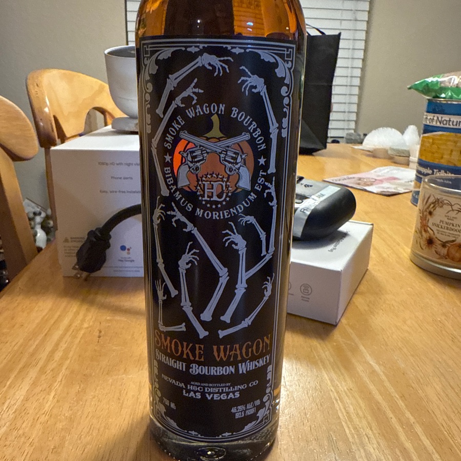 Smoke Wagon Straight Bourbon Whiskey (2021 Halloween Edition)