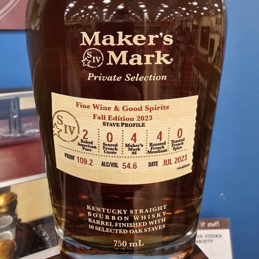 Maker's Mark Private Selection FWGS Fall 2023