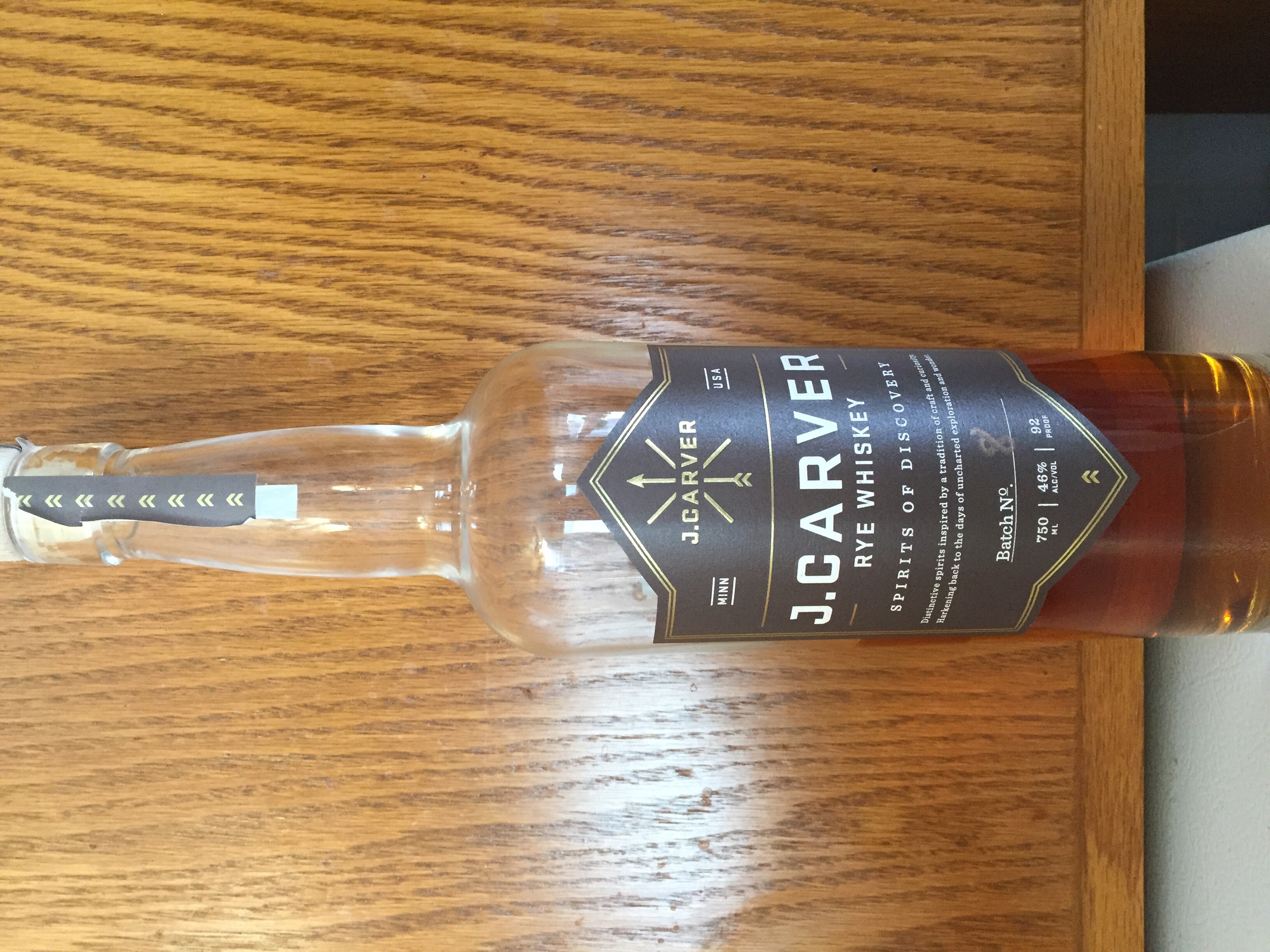 J. Carver Rye Whiskey