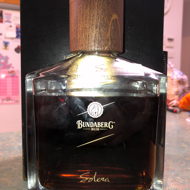 Bundaberg rum solera