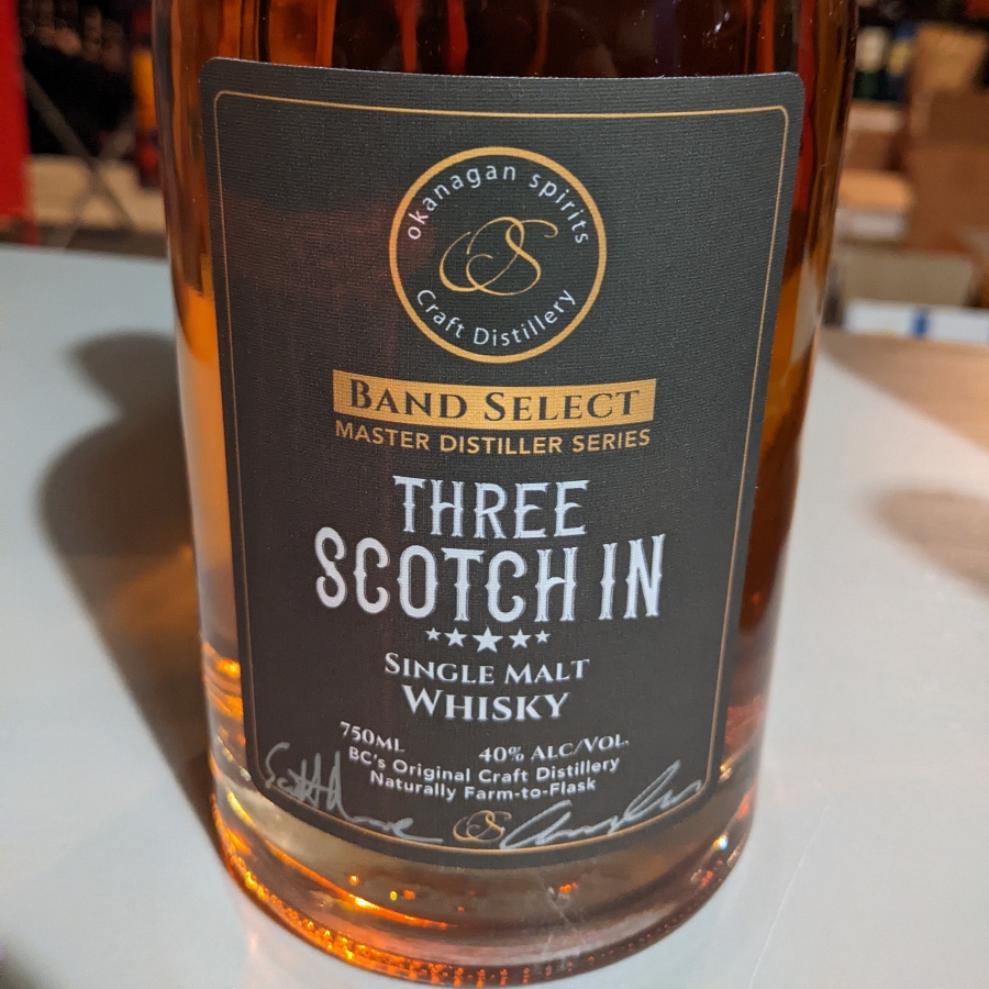 Okanagan Spirits Three Scotch In