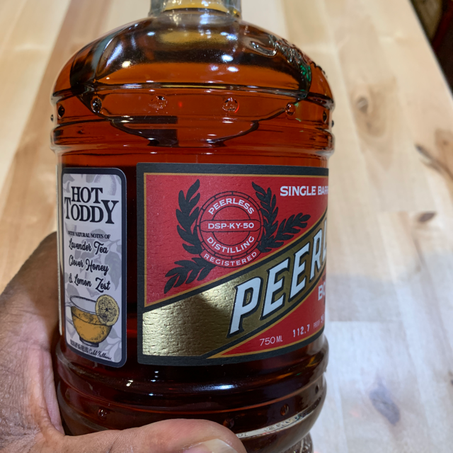 Peerless Single Barrel Kentucky Straight Bourbon Hot Toddy
