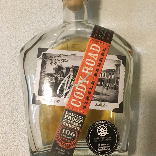 Cody Road Single Barrel Bourbon 8th Anniversary