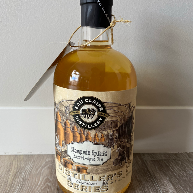 Eau Claire Distillery Stampede Spirit Barrel-Aged Gin