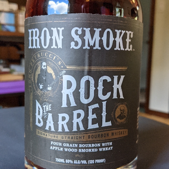 Iron Smoke John Petrucci's Rock the Barrel Signature Straight Bourbon Whiskey