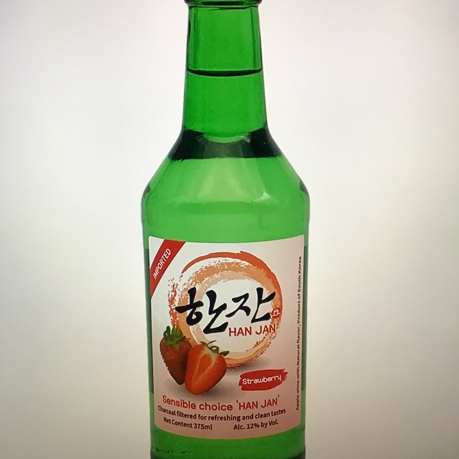 Han Jan Strawberry Soju
