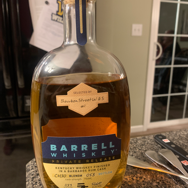 Barrell Whiskey Private Release