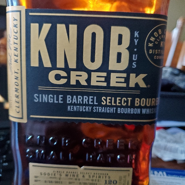 Knob Creek Single Barrel Select Barrel #12604