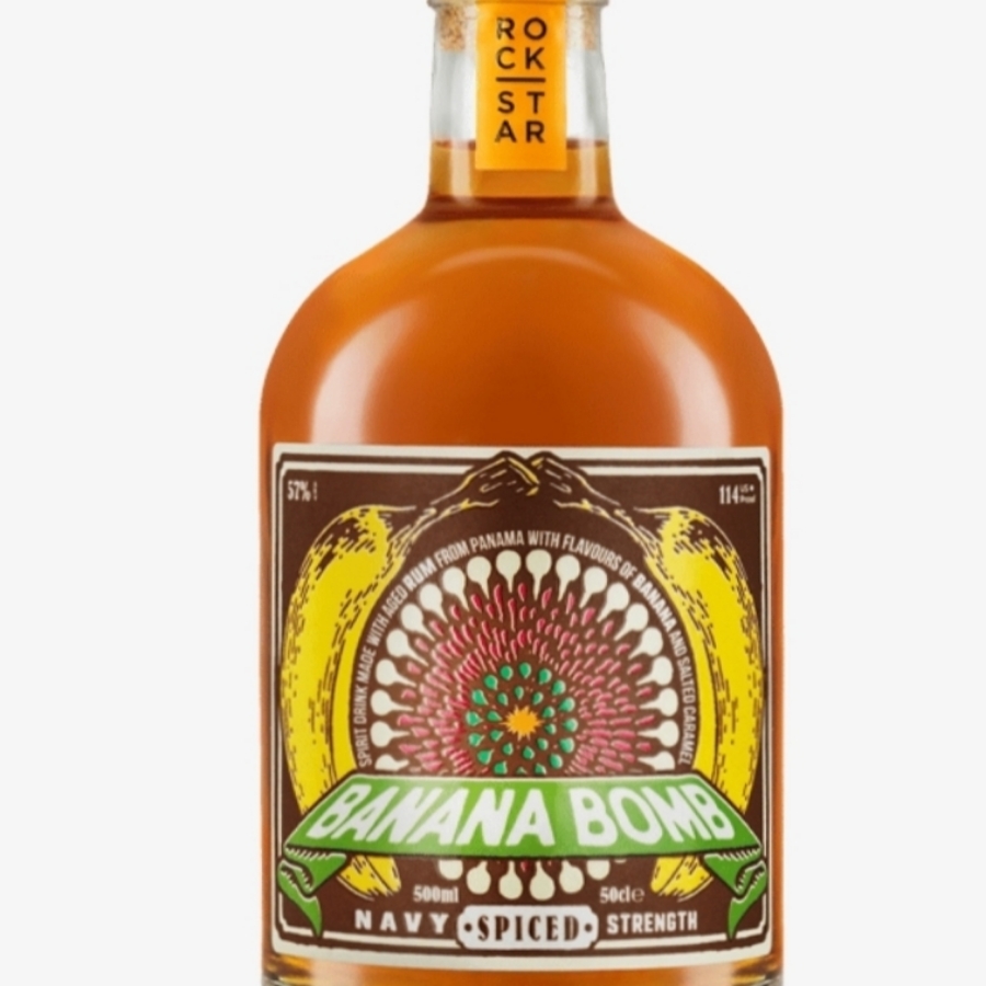 Banana Bomb Navy Strength Spiced Rum