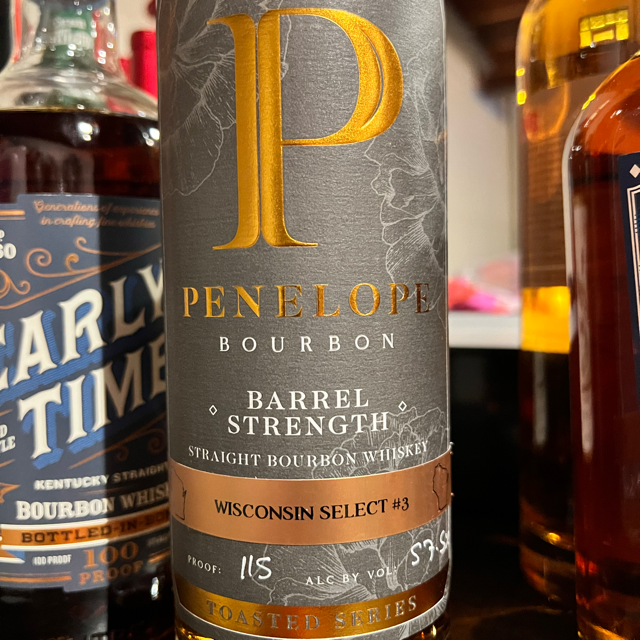 Penelope Toasted Barrel Strength Bourbon (Wisconsin Select #3)