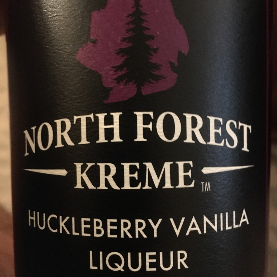 North Forest Kreme Huckleberry Vanilla Liqueur