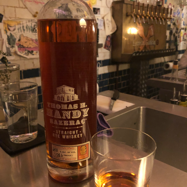 Thomas H. Handy Sazerac Rye (Fall 2011)