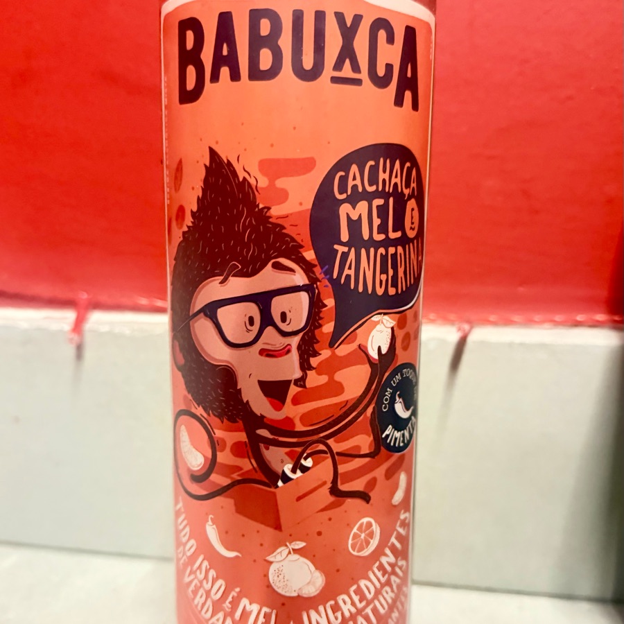 Babuxca Cachaça Mel e Tangerina