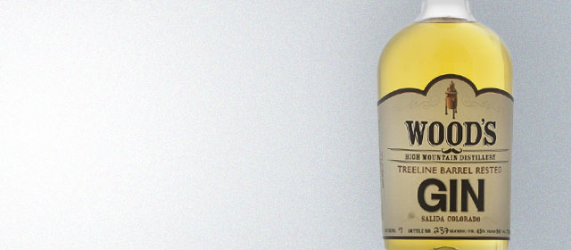 Wood's High Mountain Treeline Barrel Rested Gin