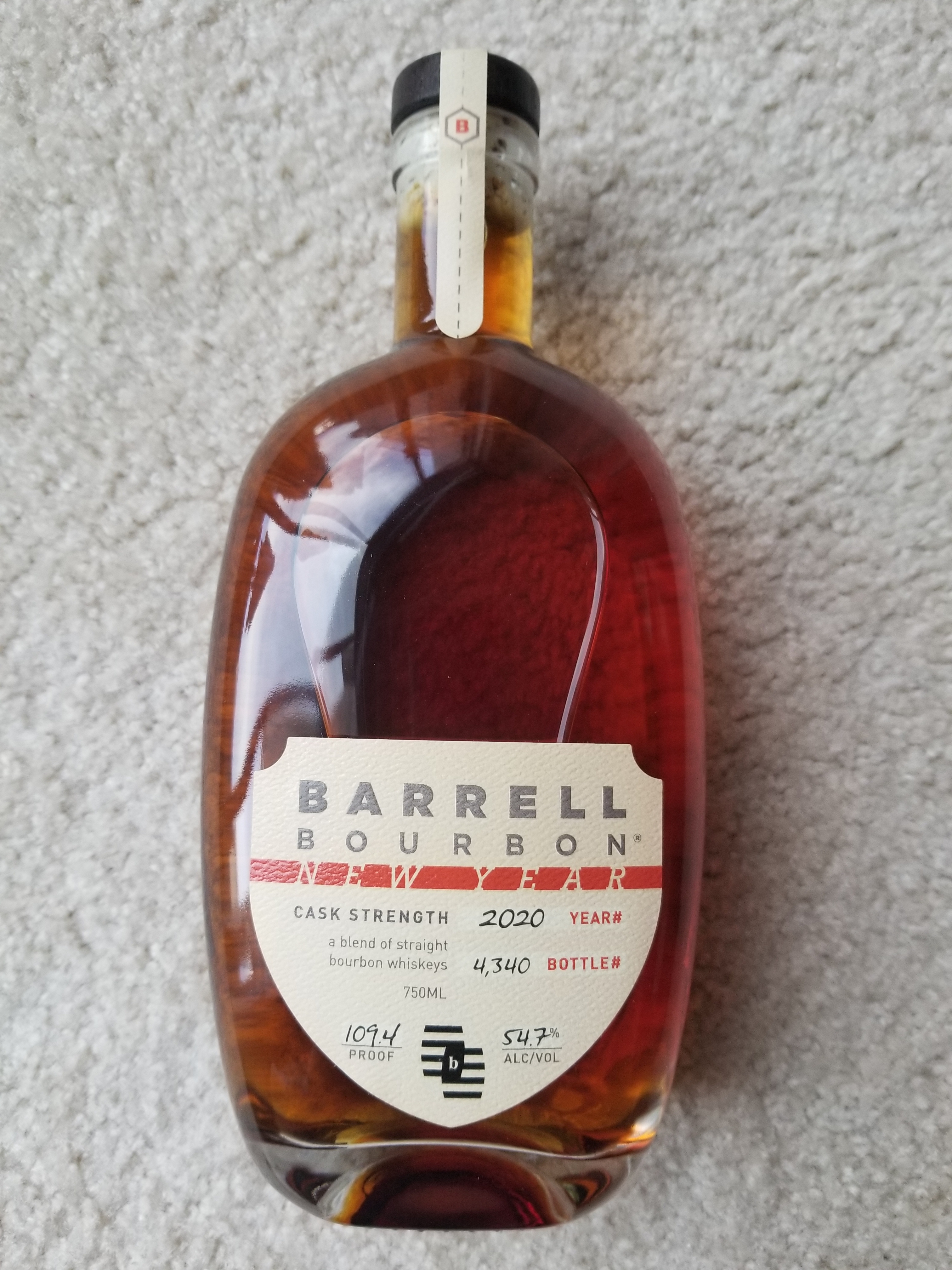 Barrell Bourbon New Year 2020