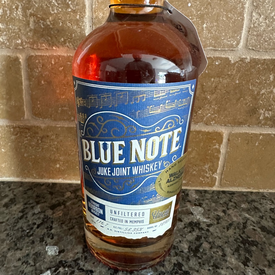 Blue Note Juke Joint Uncut (#18901 End Alzheimer's Single Barrel Barrel Proof by T8ke)