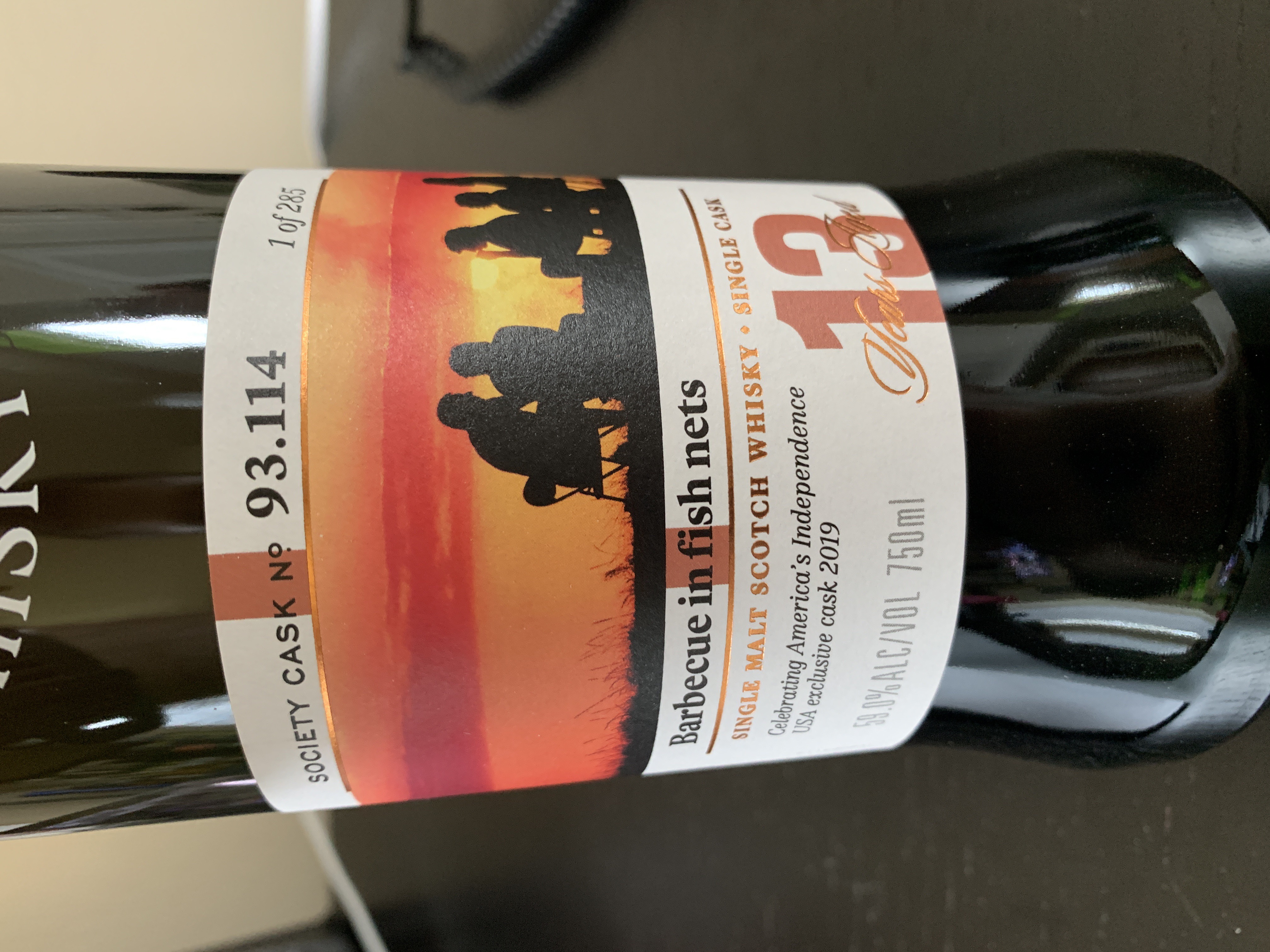 Barbecue in fish nets 93.114 (SMWS)