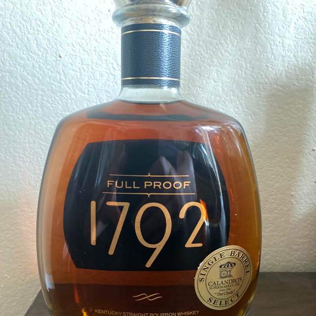 1792 Full Proof Single Barrel Select Calandro's