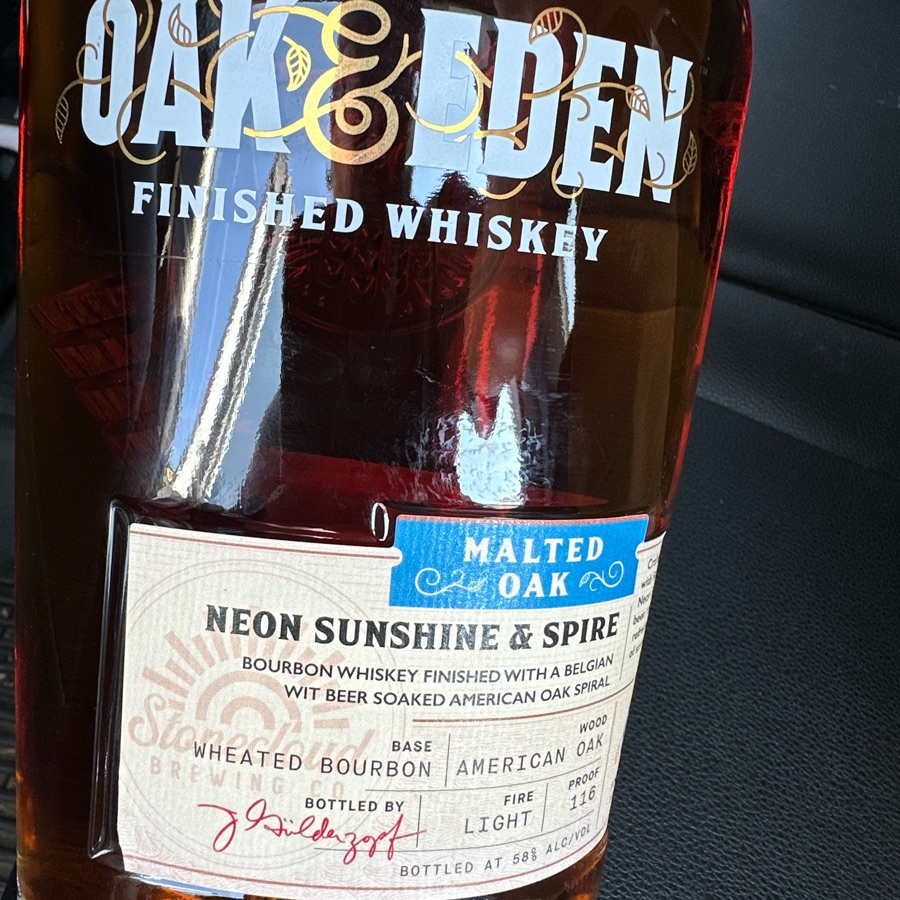 Oak & Eden Neon Sunshine and Spire