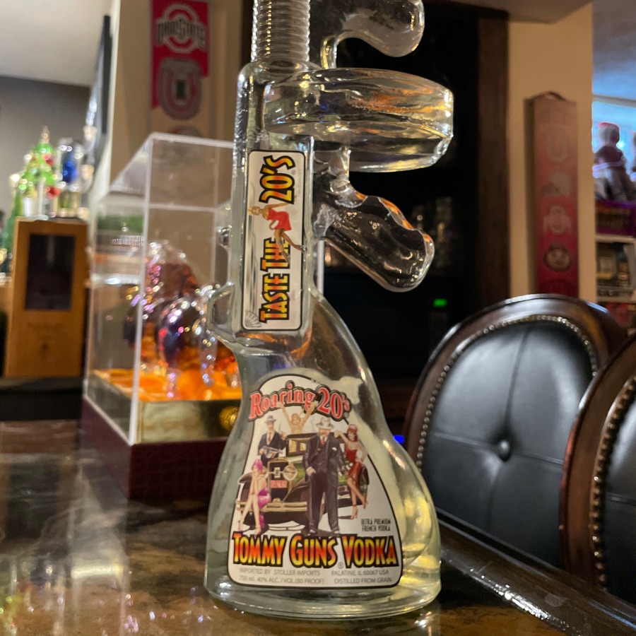 Tommy Guns roaring 20's vodka