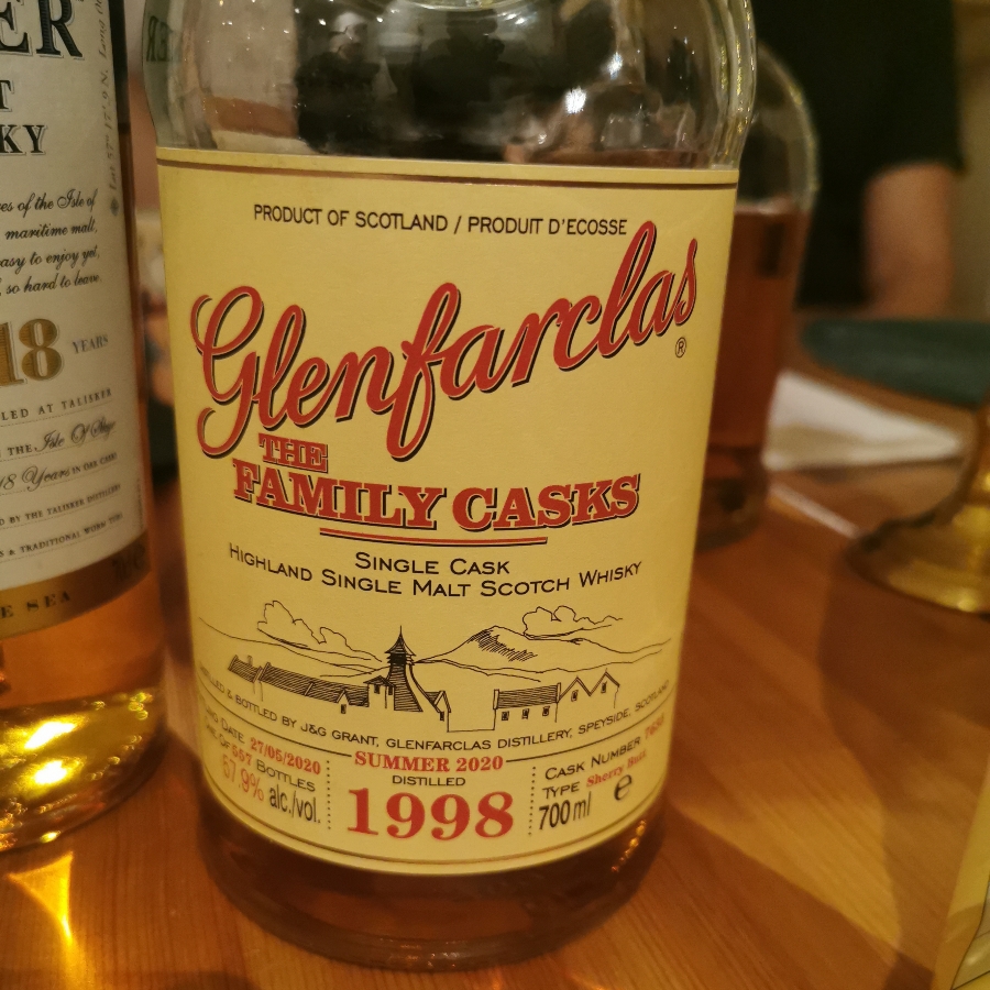 Glenfarclas The Family Cask 1998 btl 2020