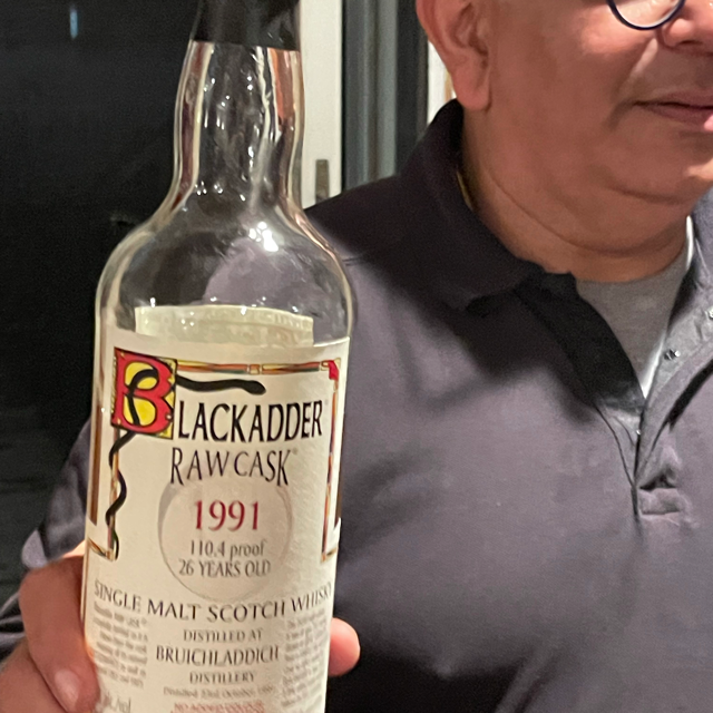 Blackadder Raw Cask Bruichladdich 1991 26 Year Cask 3045