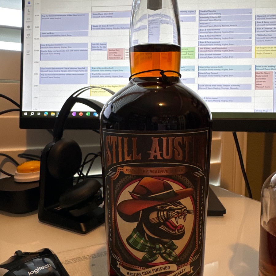 Still Austin Madeira Cask Finished Rye Whiskey