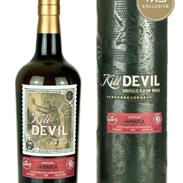 Hampden 2007 10 Year Cask Strength Jamaican Rum - Kill Devil (Hunter Laing) TWB Exclusive