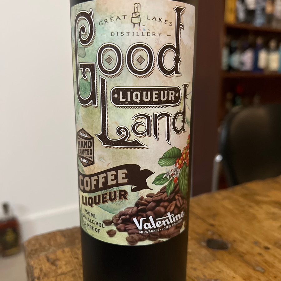 Great Lake Distillery GOOD LAND Coffee Liqueur