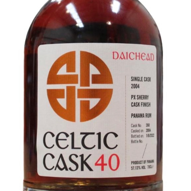 Celtic Cask Daichead (40) 2004 PX Sherry Finish Panama Rum