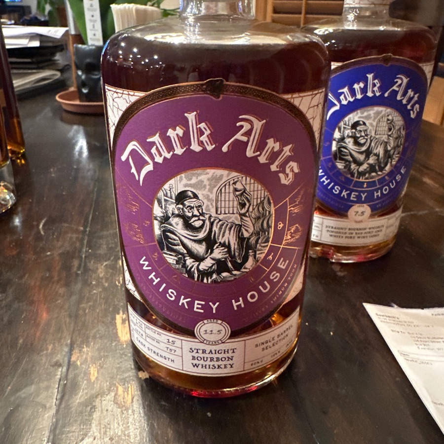 Dark Arts Straight Bourbon Whiskey Cask Strength Single Barrel Selection (Bourbon Outfitter)