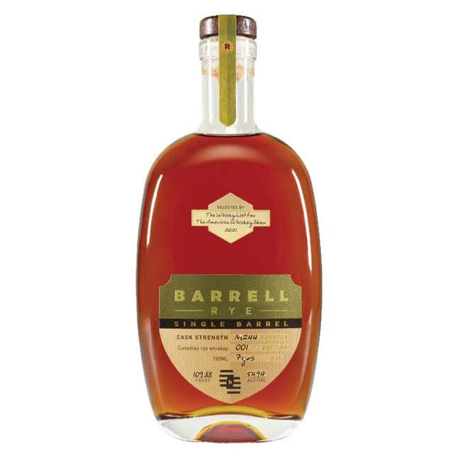 Barrell Rye Single Barrel #M244