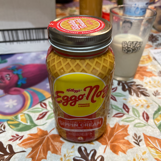 Appalachian Sippin' Cream Slightly Toasted Kellogg's Eggo Nog