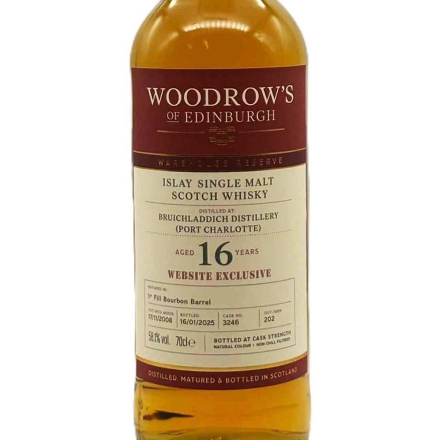 Woodrow's of Edinburgh - 16 Year Old Port Charlotte