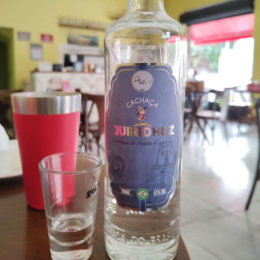 CACHAÇA QUIRIDHUZ PRATA