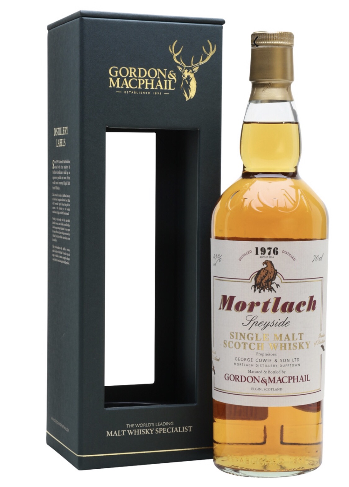 Mortlach 1976 Distillery Labels (Gordon & Macphail)
